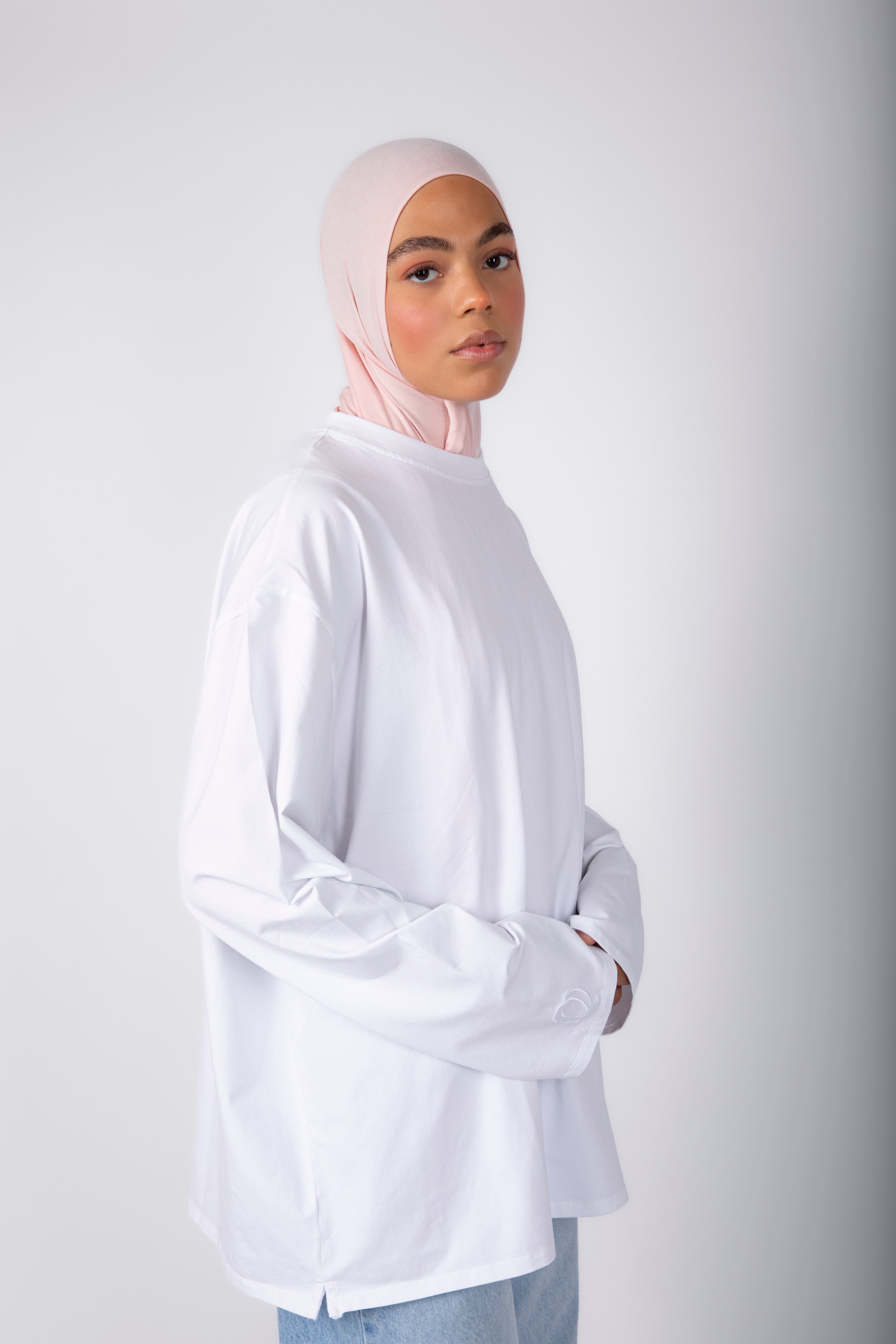 Long Sleeve Tee - White