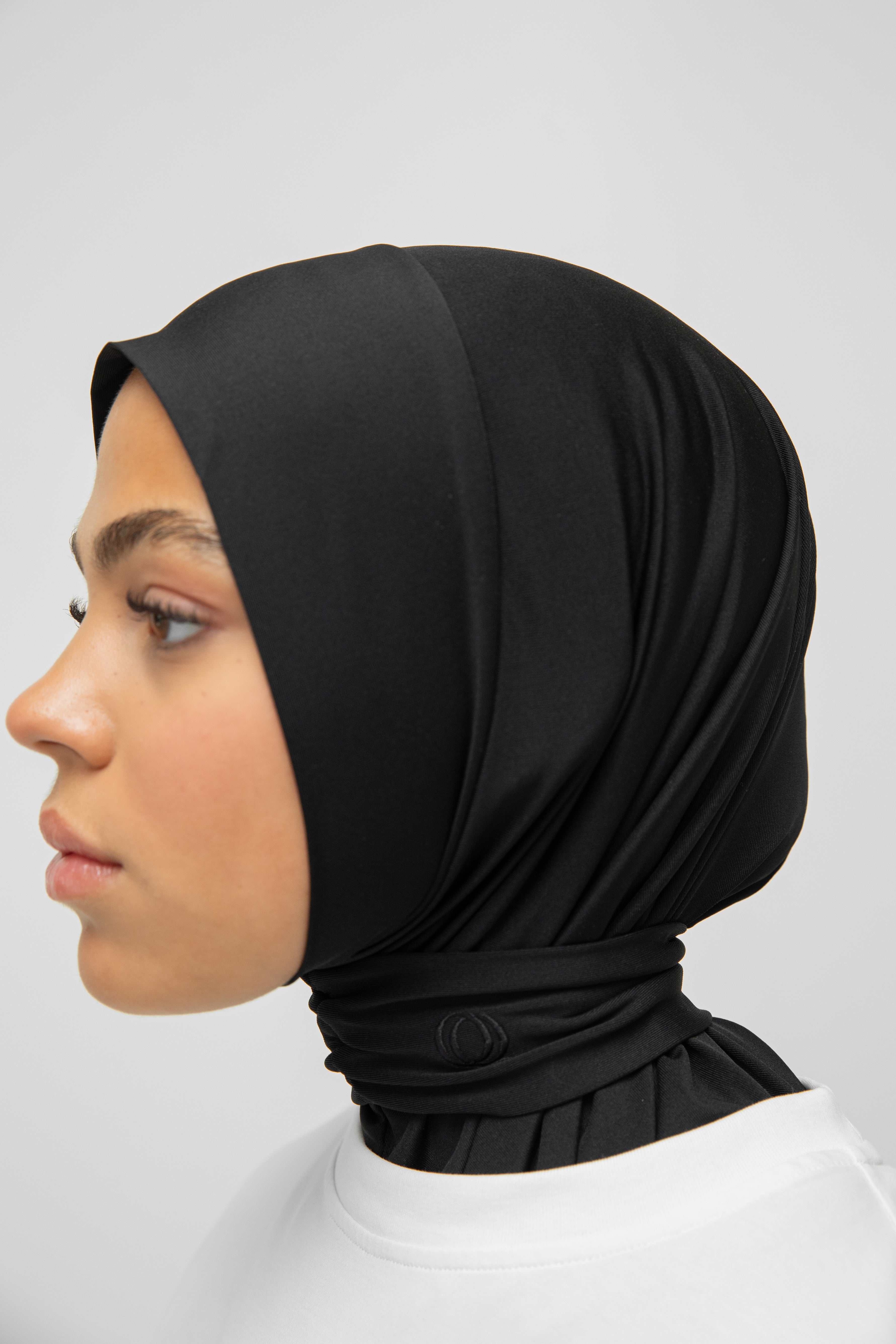 Charcoal - Black Stitch
