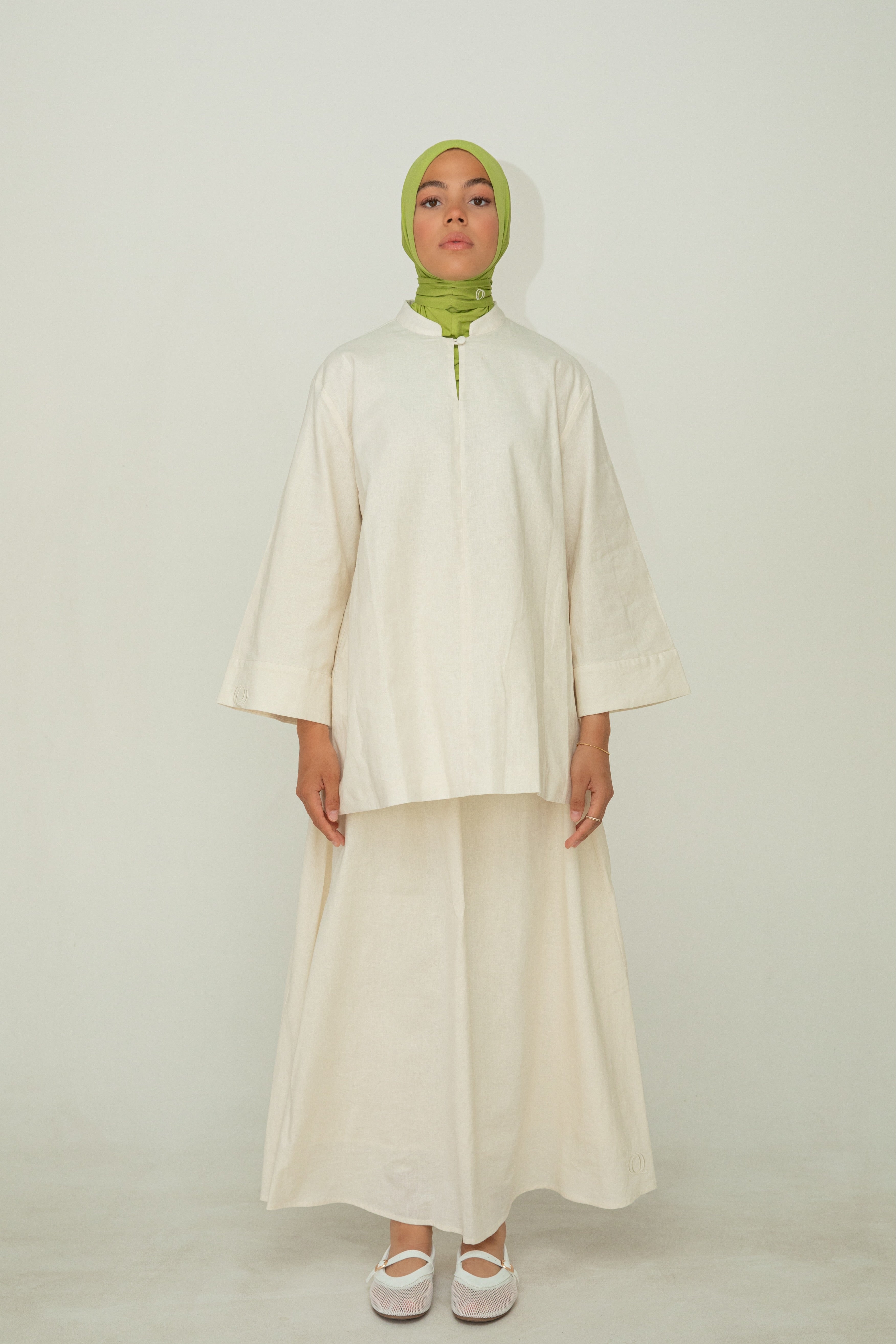 Linnen Cotton Blend Top